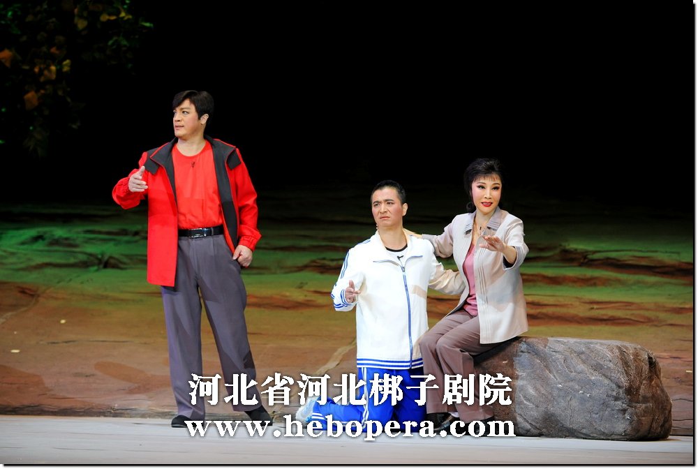 河北梆子《李保国》剧照   主演:邱瑞德,许荷英,吴桂云等   摄影:相